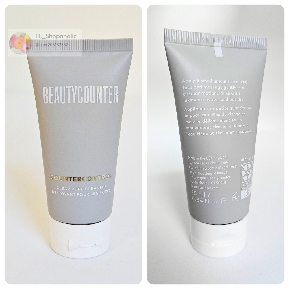 🩶  *Beautycounter* Countercontrol MINI TRAVEL Clear Pore Cleanser - NEW!